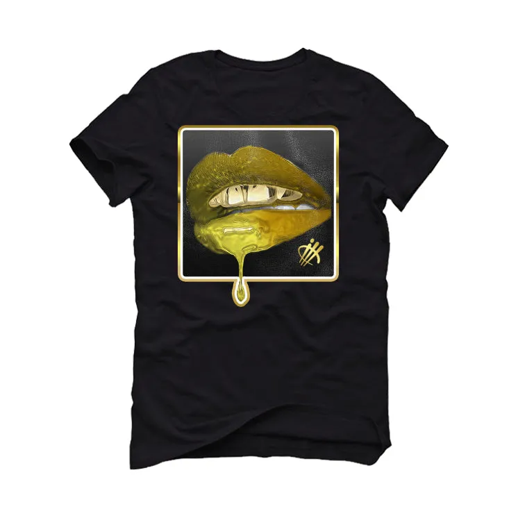 Air Jordan 11 Gratitude Black T-Shirt (LIPSTICK)