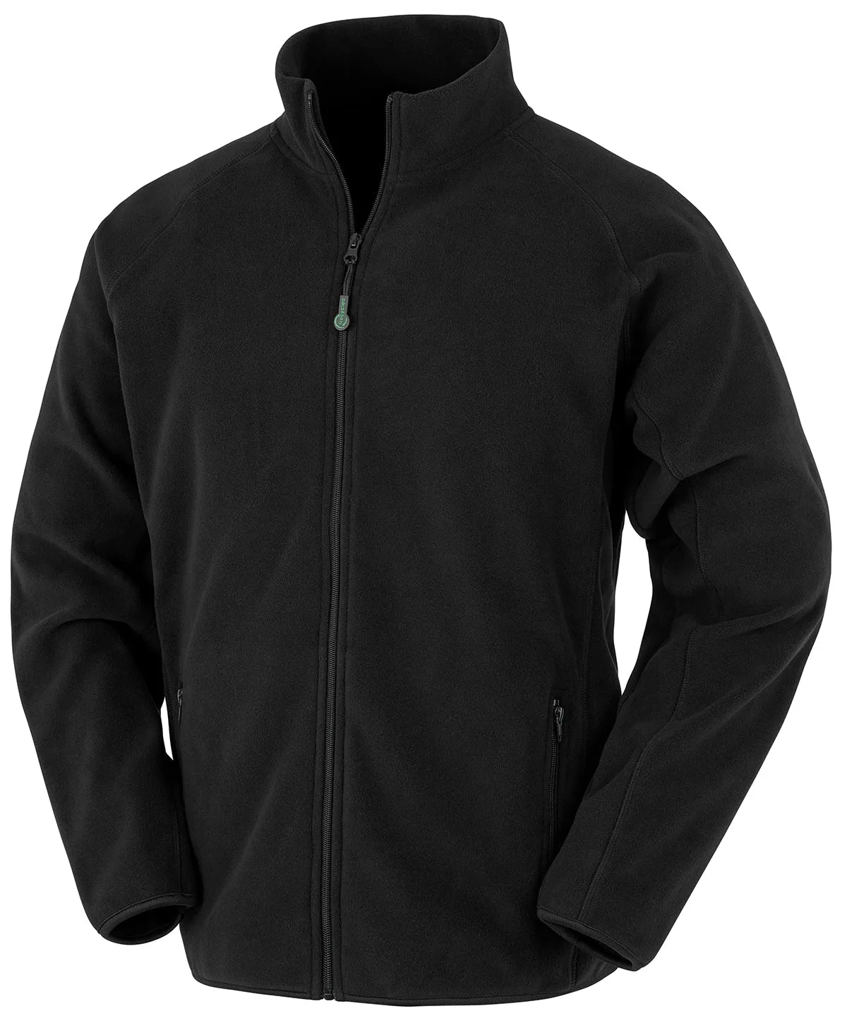 Black - Recycled fleece polarthermic jacket