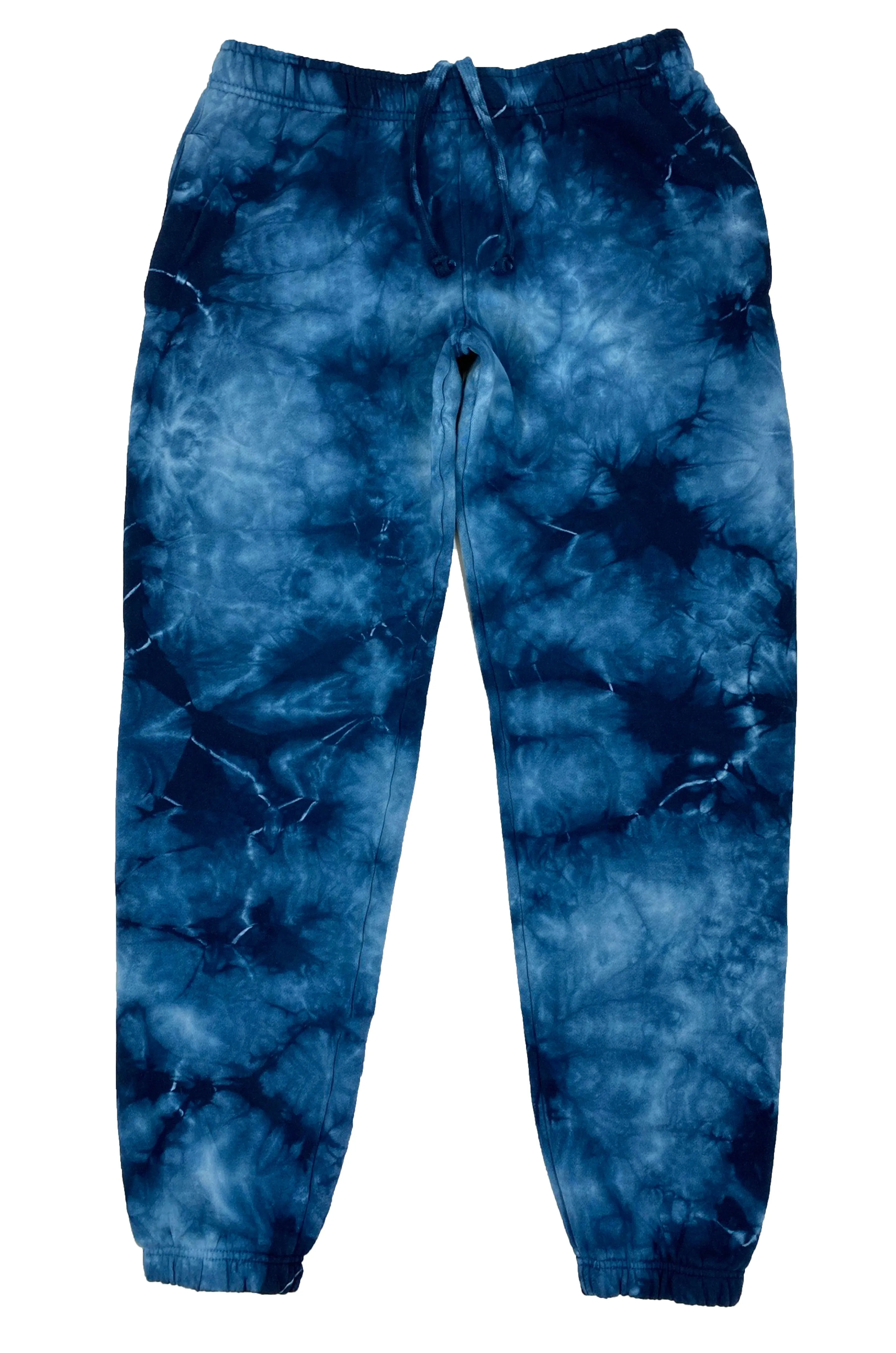 Blue Crystal Wash Joggers