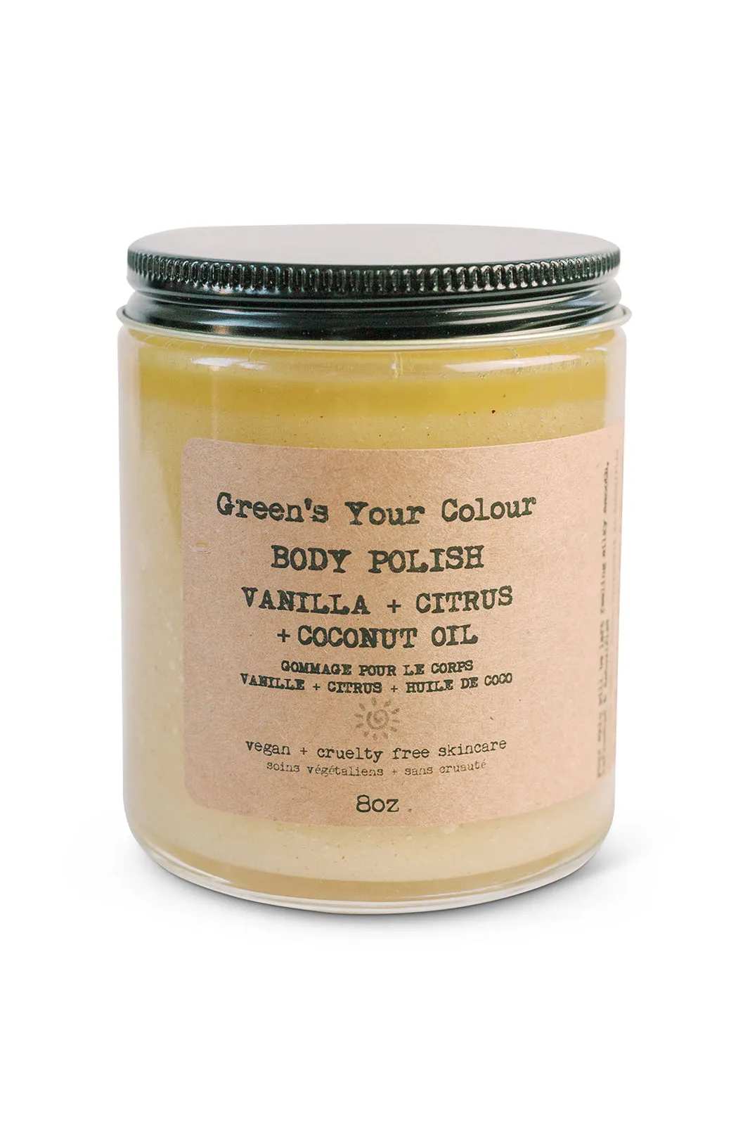 BODY POLISH VANILLA   CITRUS   COCONUT OIL