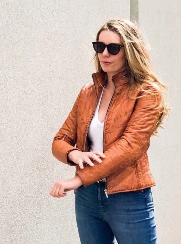 Charlotte Puffer Jacket | Caramel