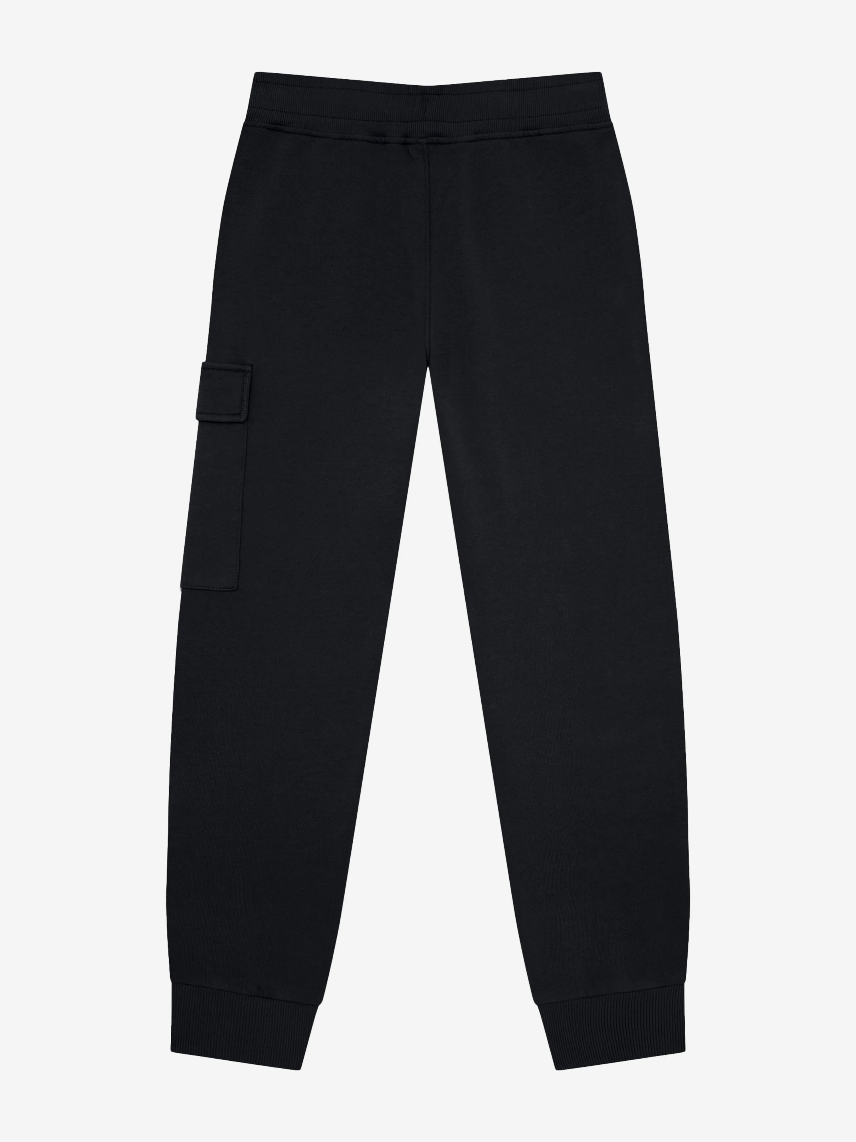 C.P. Company Boys Cargo Joggers in Black