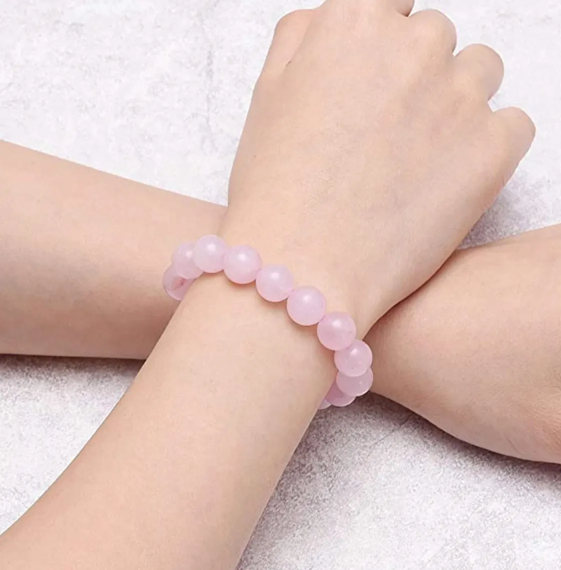 Crystal Power Bracelet - Rose Quartz