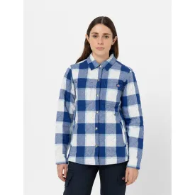 Dickies Flannel Shirt Jacket  Surf Blue