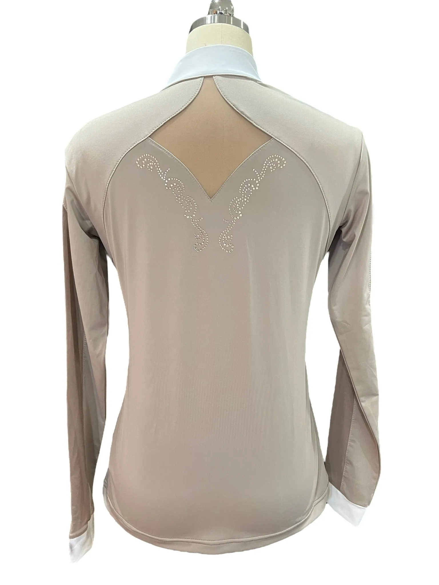 Fair Play Competition Shirt Long Sleeve CATHRINE ROSEGOLD M New w/Tags