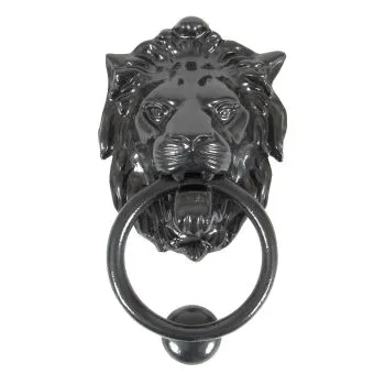 From the Anvil's Lions Head Door Knocker