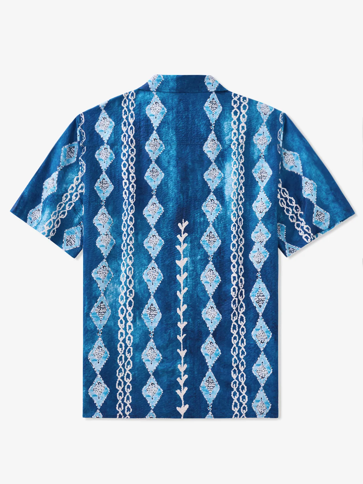 Geometric Oasis Men's Camp Shirt