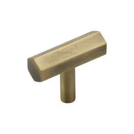 Hexagon Bar Cabinet Knob 41mm