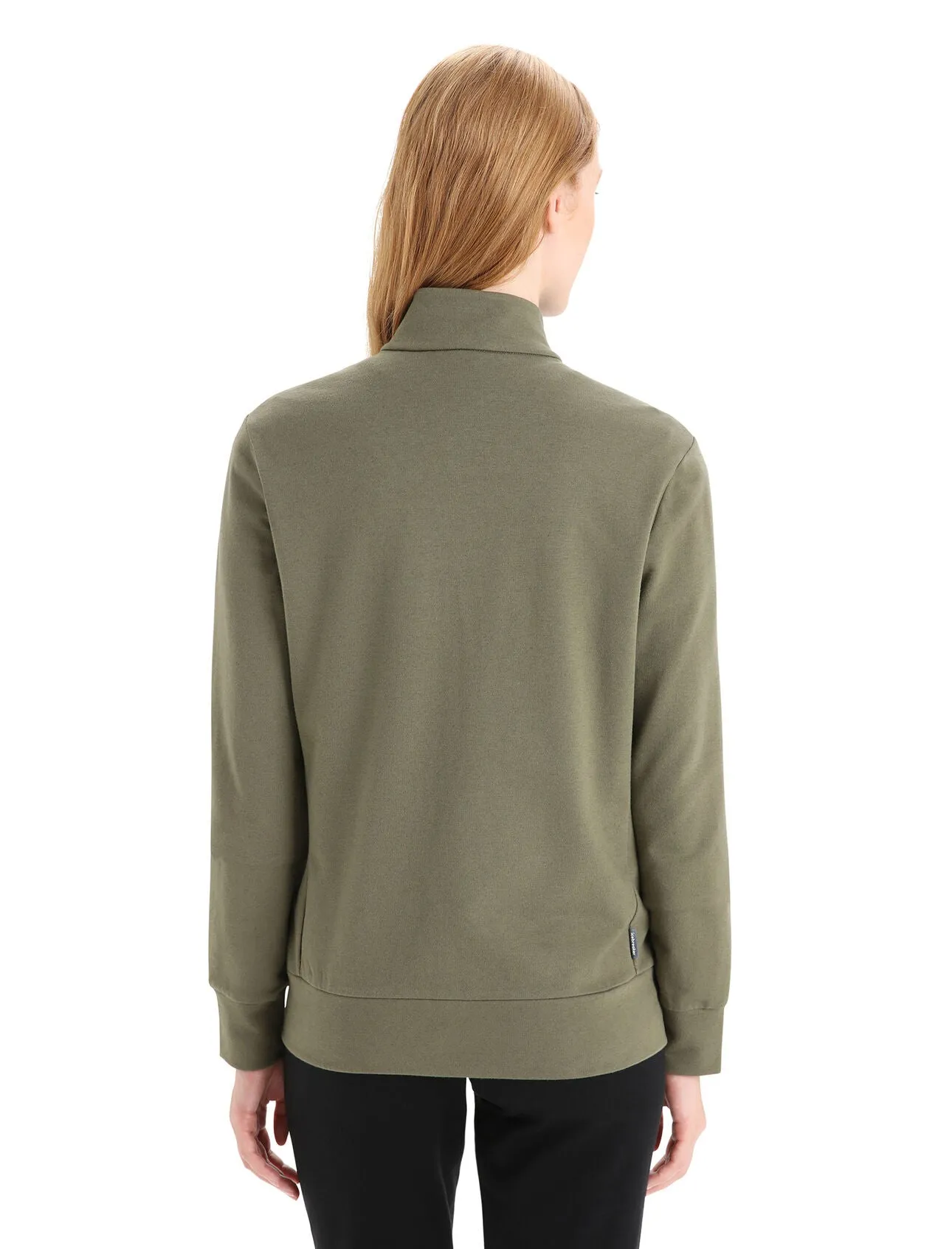 ICEBREAKER Women's Central Classic Merino L/S Zip