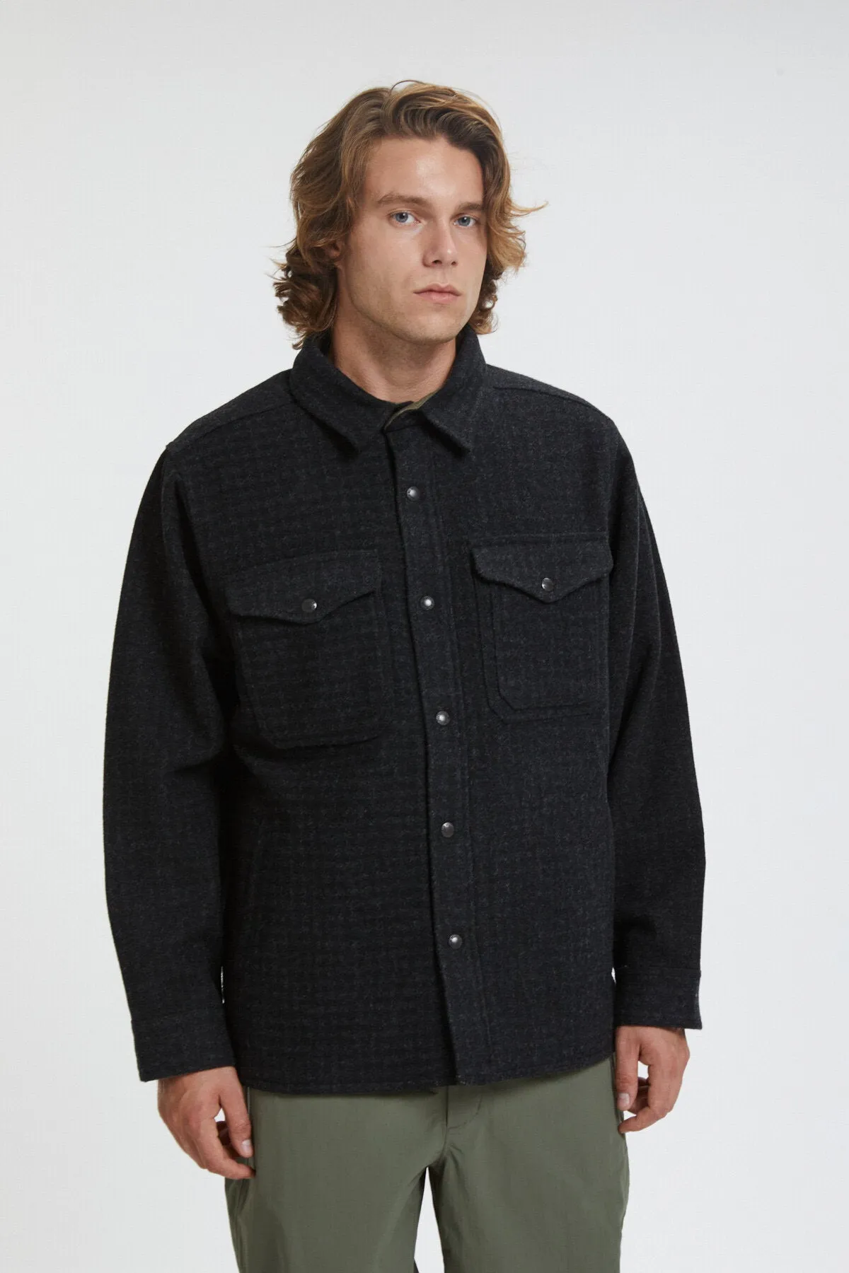 LINED MACKINAW WOOL JAC-SHIRT