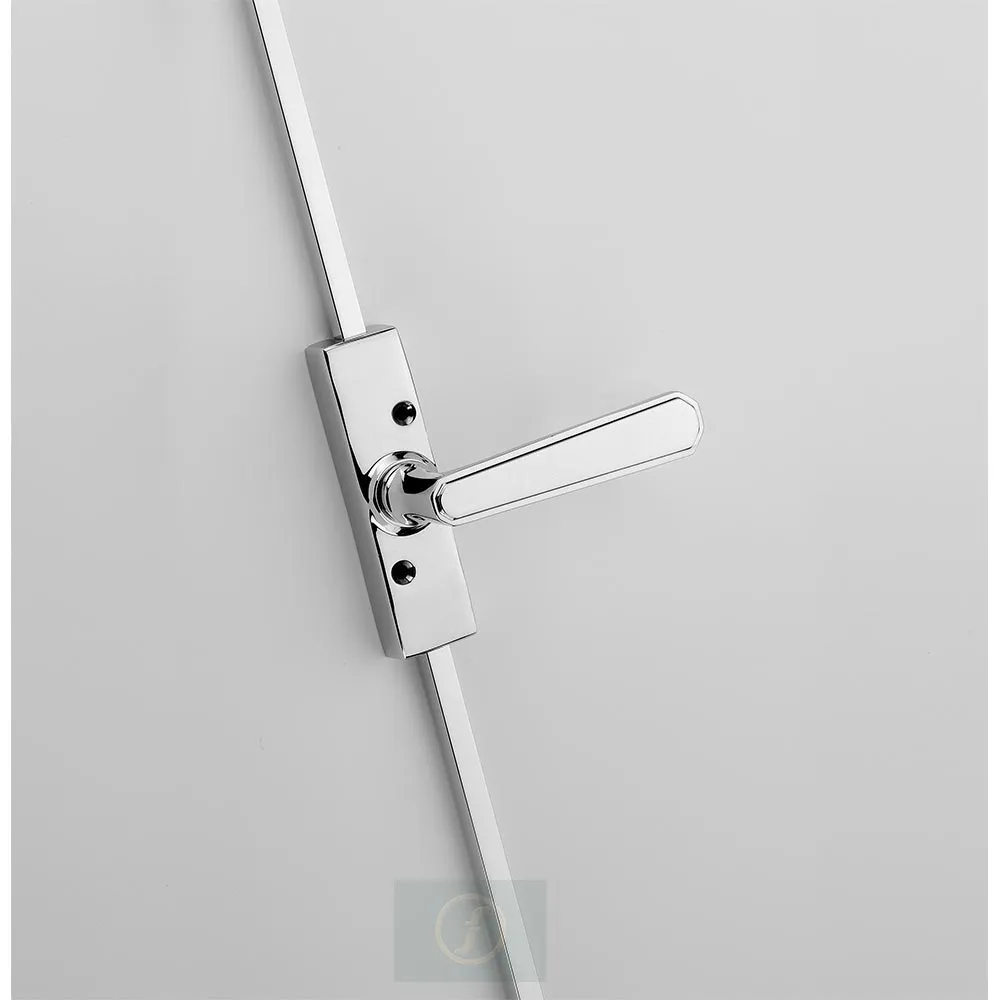 Linwood English Cremone Bolt with Deco Style Lever Handle to Suit Doors Upto 2134mm High