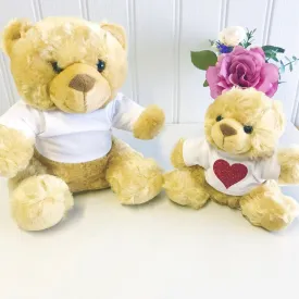 Love Heart Personalised Candy Teddy Bear