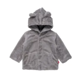 Magnetic Me Hooded Minky Let's Go Jacket / Storm***