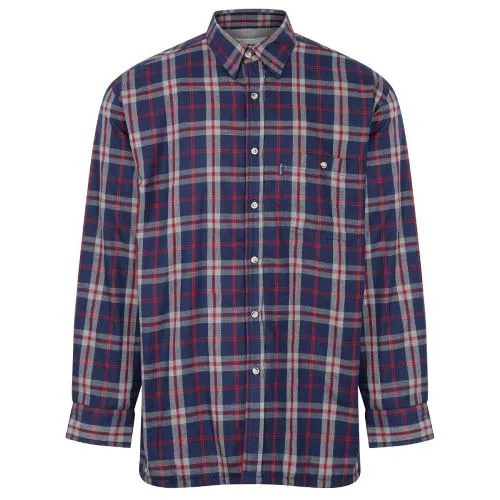 Mens Champion Country Fleece Lined Check Shirt