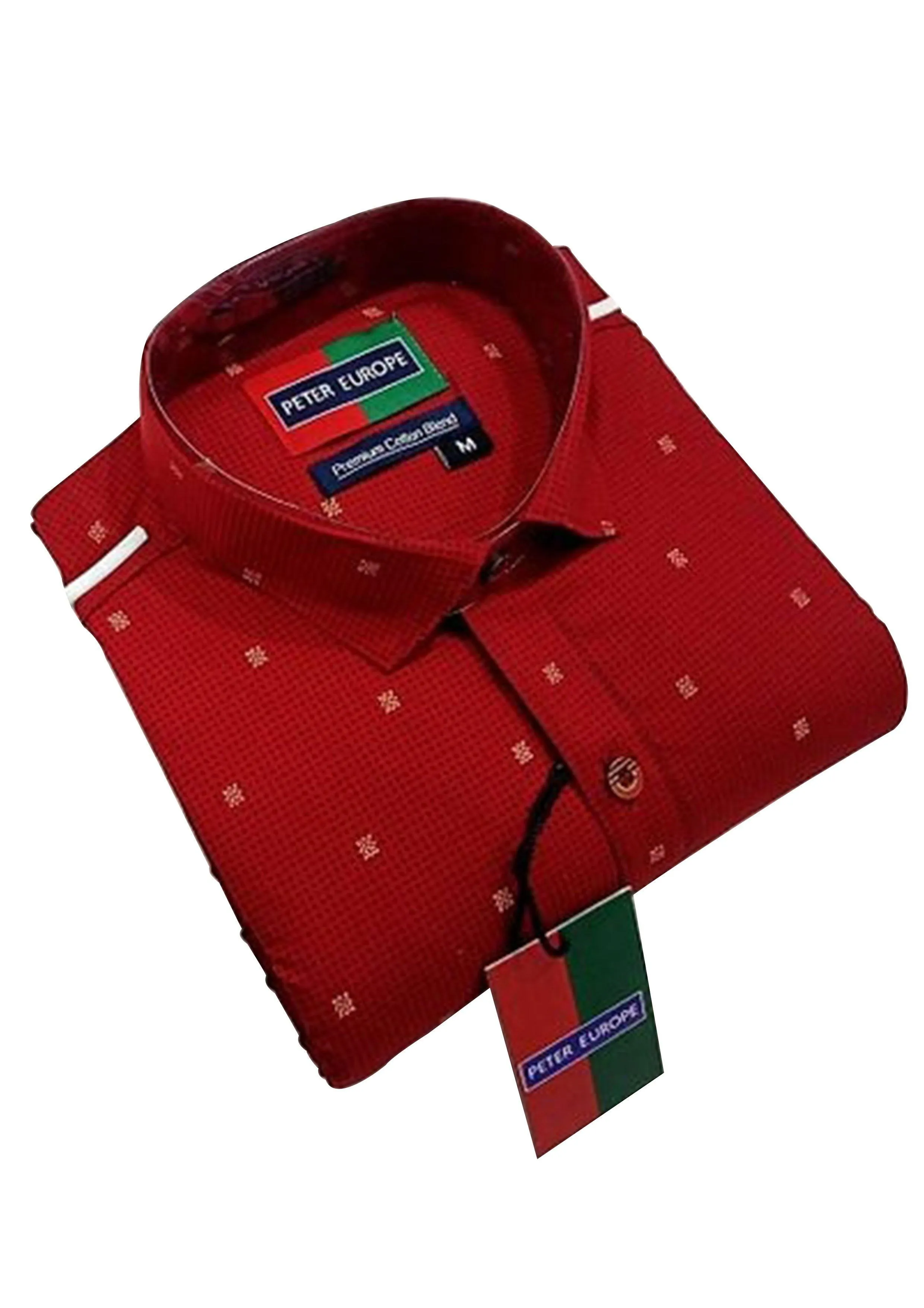 Men's Regular Fit Cotton Printed Casual Shirts - Designer Mart