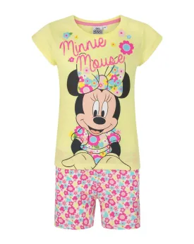 Minnie Mouse Flowers Girl's Pyjamas