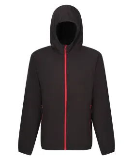 Navigate full zip-fleece | Black/Classic Red