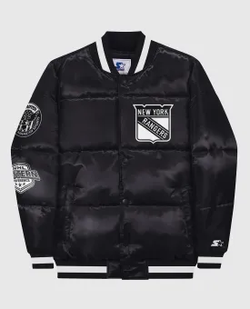 New York Rangers Down Fill Puffer Jacket