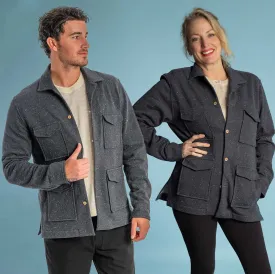 NORTHSHORE 100% Organic Cotton Fleece Jacket (Unisex)