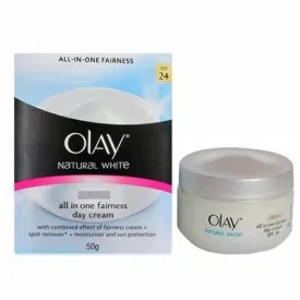 OLAY NATURAL WHITE NIGHT CREAM 50GM