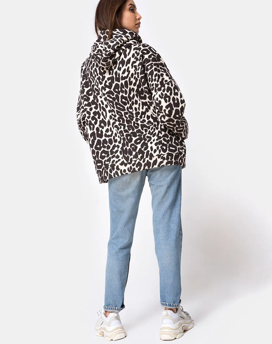 Oversize Hoody in Oversize Jaguar