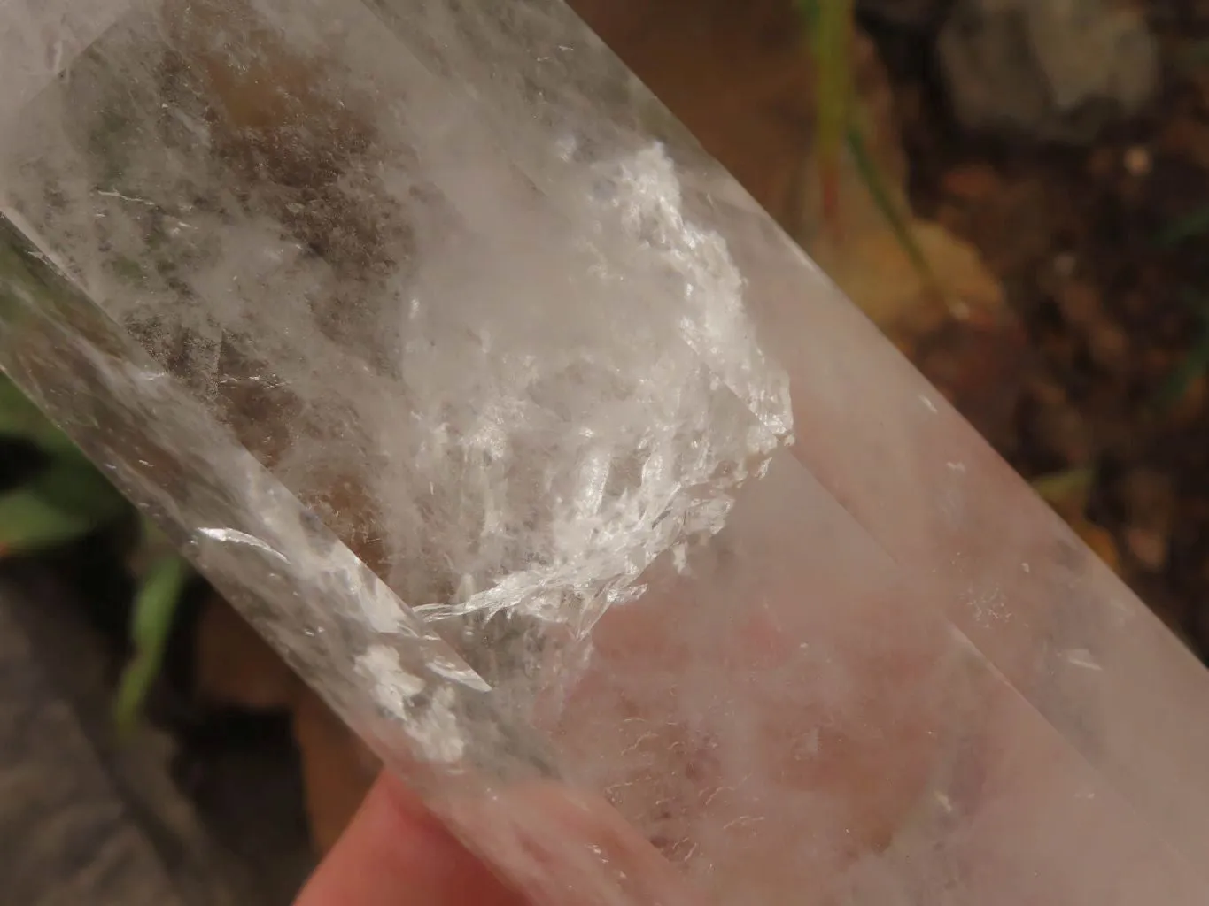 Polished Clear Quartz Crystal Points x 4 From Madagascar