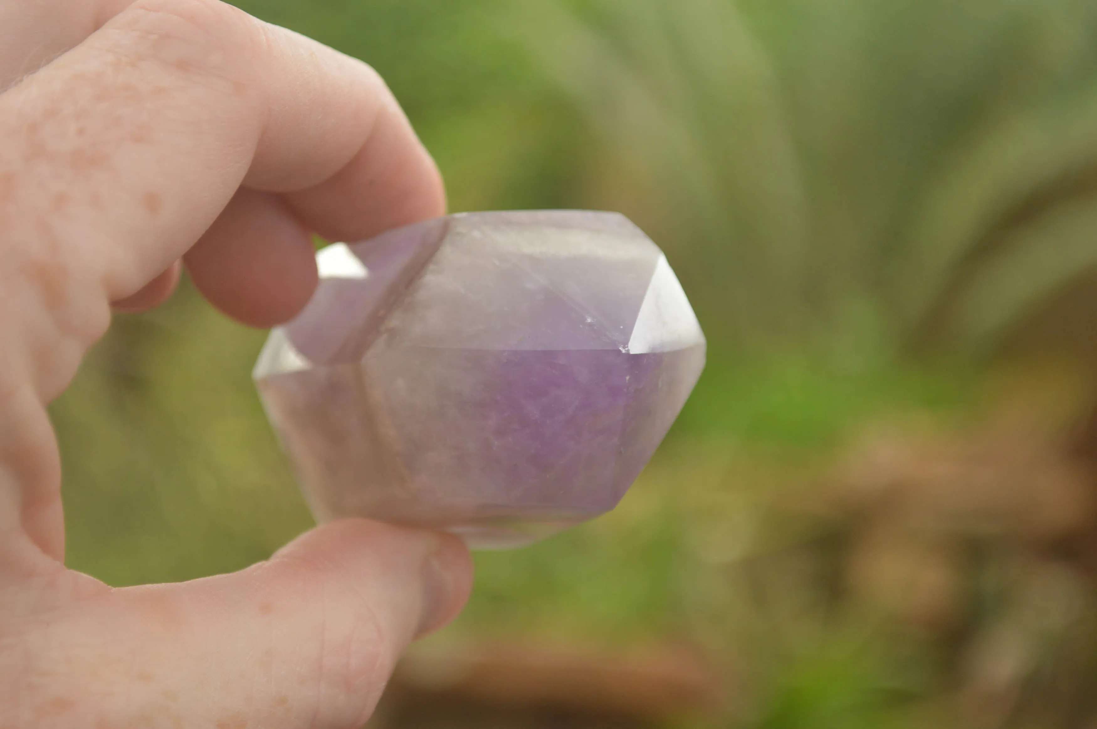 Polished Smokey Amethyst Points x 12 From Madagascar