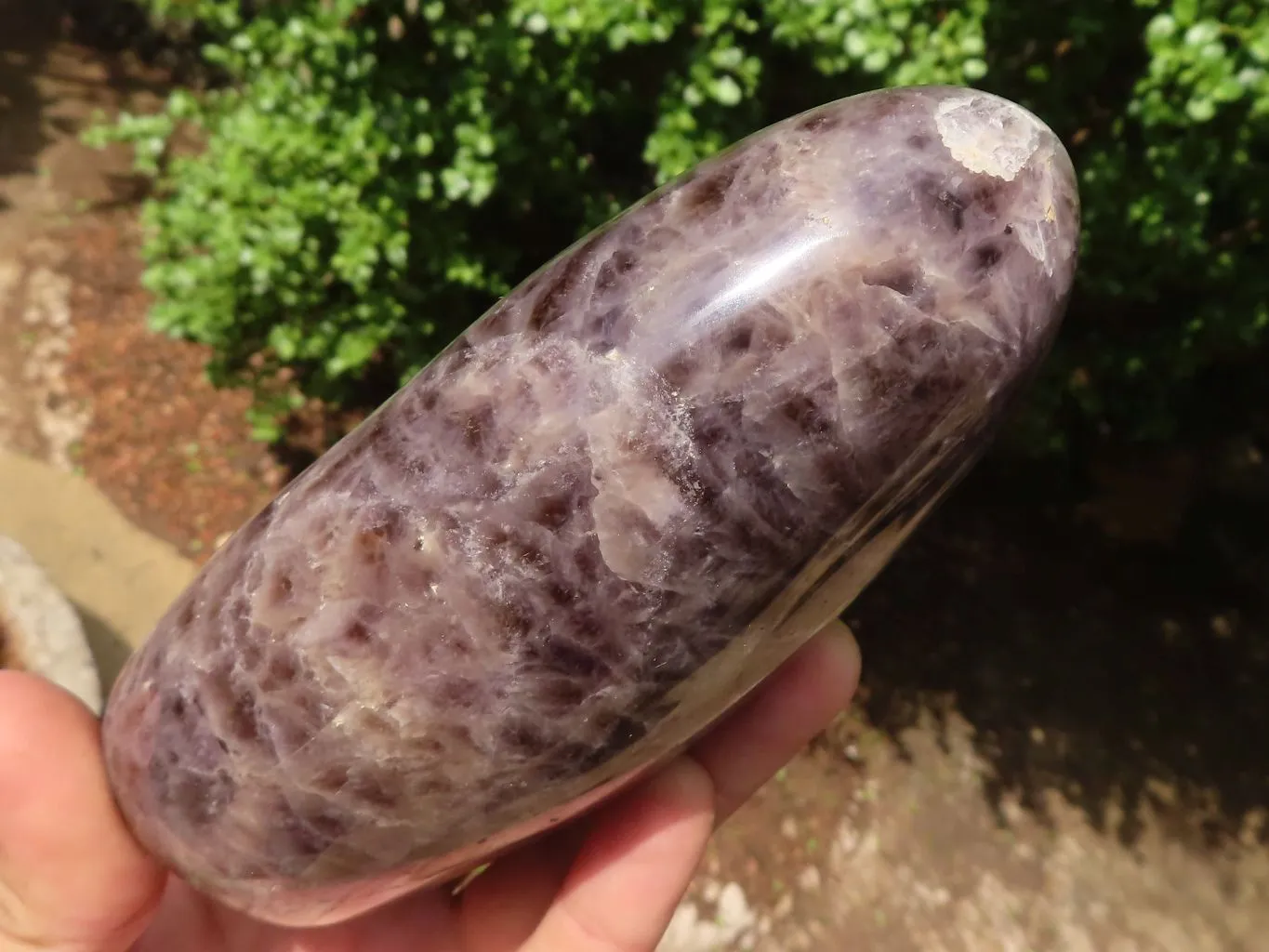 Polished Smokey Dream Amethyst Standing Free Forms x 2 From Madagascar