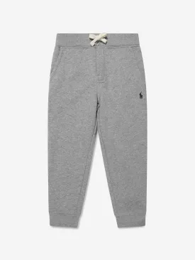 Ralph Lauren Boys Logo Joggers in Grey