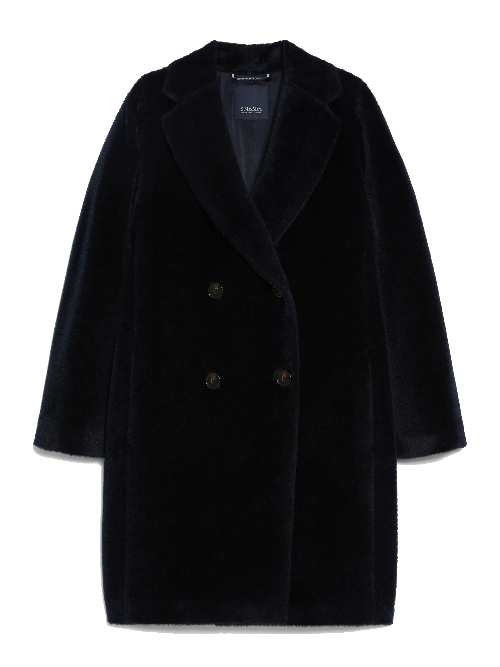 Roseto midi alpaca and wool coat