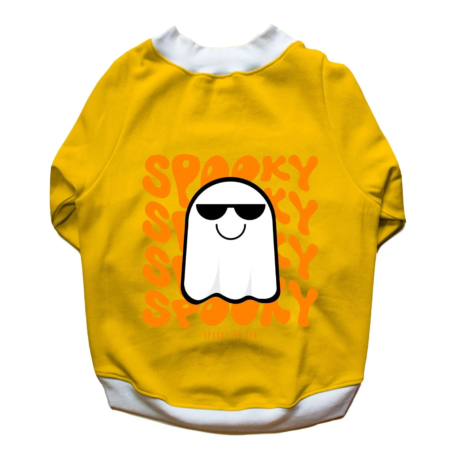 Ruse 'Basics' "Spooky Halloween" Printed Crew Neck Full Sleeve Sweatshirt For Dogs