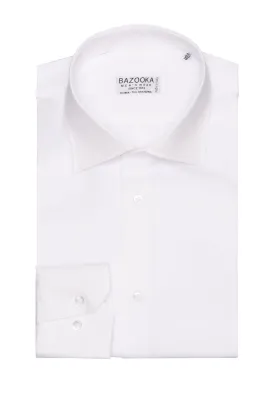 Solid White Shirt by Bazooka