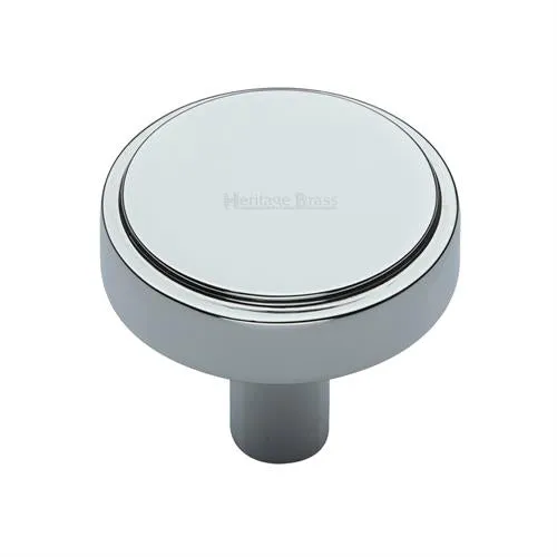 Stepped Disc Cabinet Knob