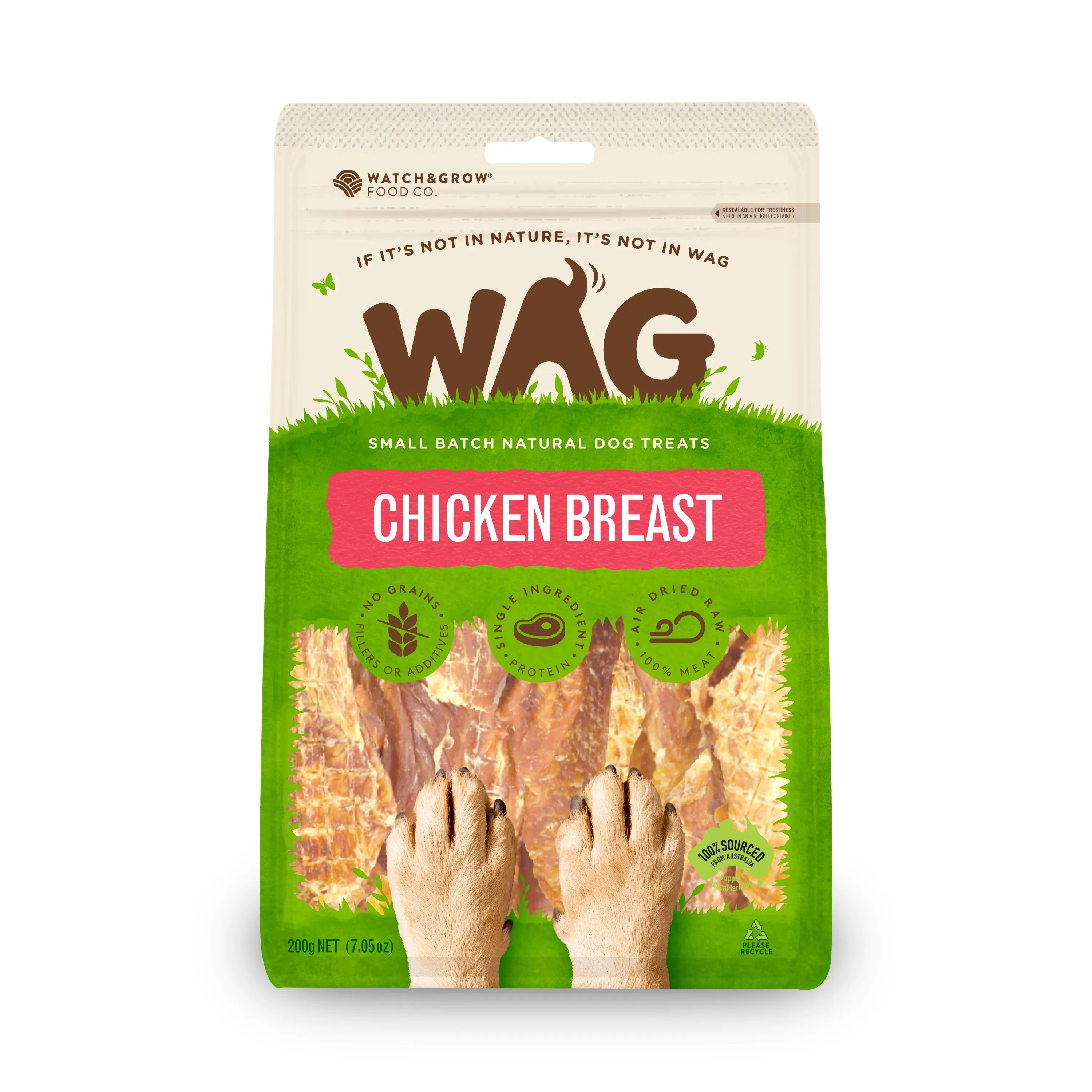 WAG - Chicken Breast Dog Treat (200g)