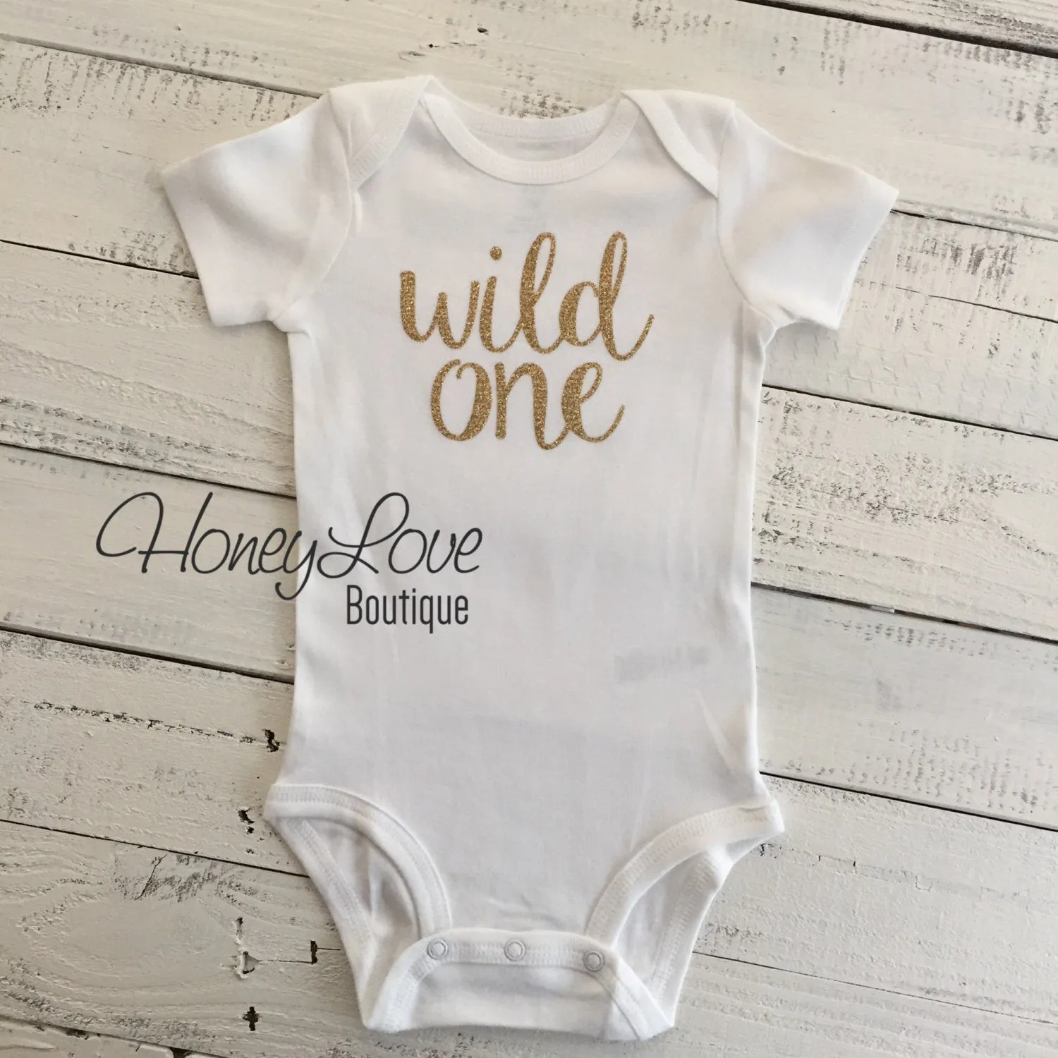 Wild One - Silver/Gold Bodysuit