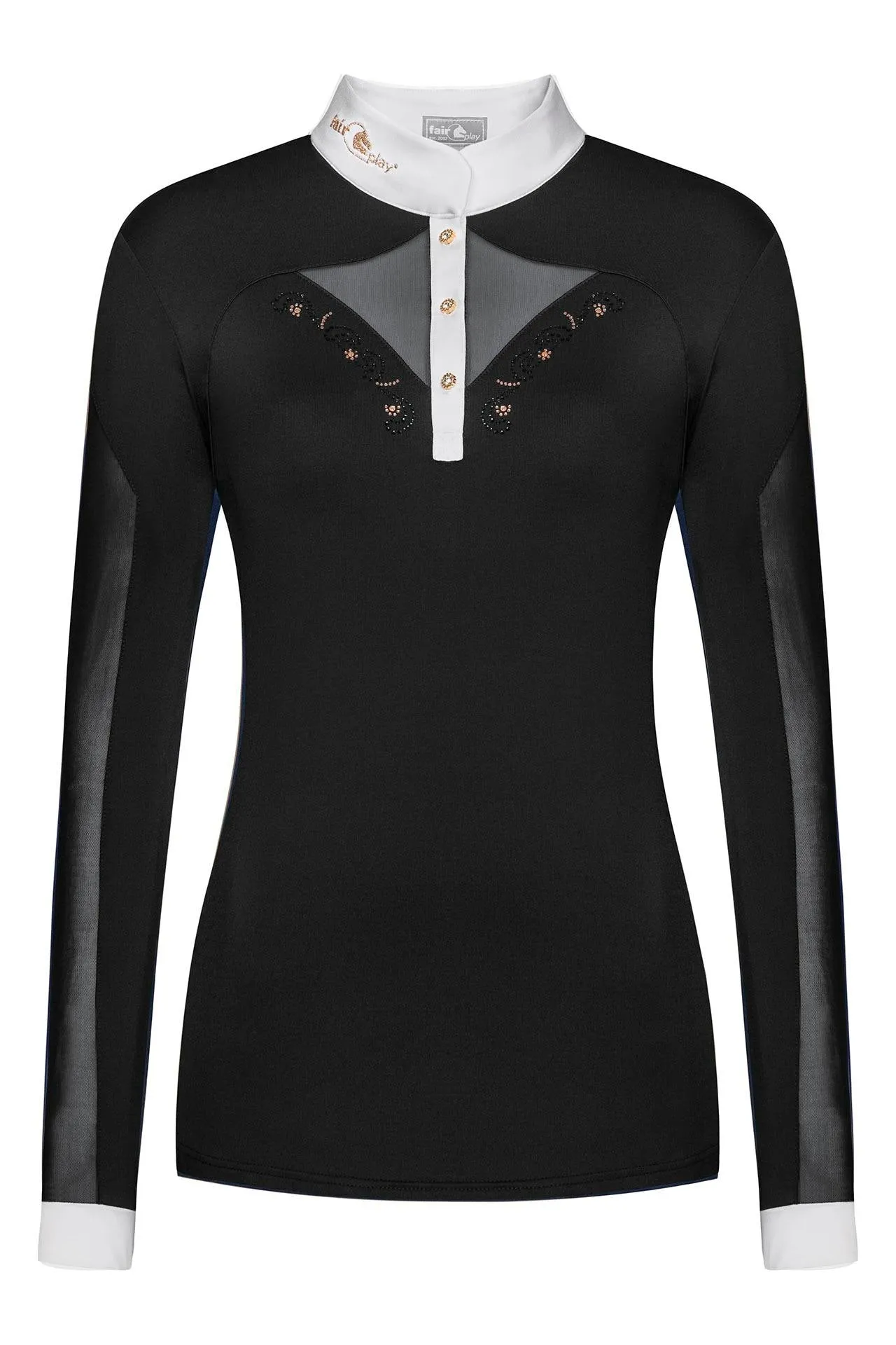 Women´s Long Sleeve Show Shirt Cathrine Rose Gold