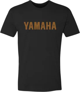 YAMAHA APPAREL Yamaha Classic T-Shirt - Black/Gold - Small NP21S-M3126-S